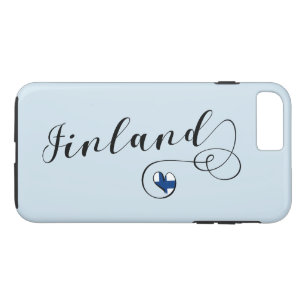 Hart Finland Mobile Phone Case, Fins iPhone 8 Plus / 7 Plus Hoesje