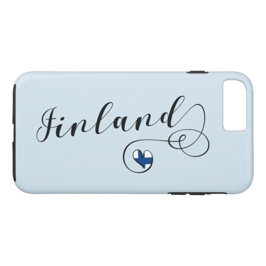 Hart Finland Mobile Phone Case, Fins Case-Mate iPhone Case (Achterkant (Horizontaal))