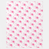 hart fleece deken (Voorkant)