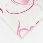 hart fleece deken (Hoek)