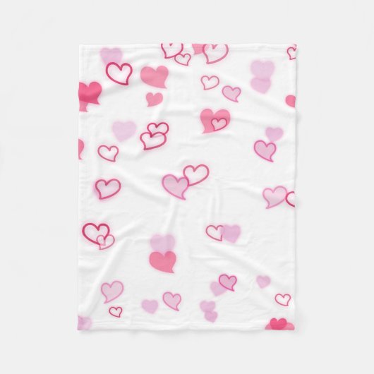 hart fleece deken (Voorkant)