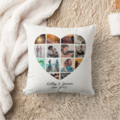 Hart Foto Collage Love Couple Family Kussen (Deken)