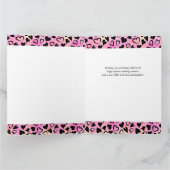 Hart Foto Collage Pink Heart Elke leeftijd Kaart (Binnen)