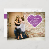 Hart | Foto's opslaan van het Briefkaart Datum (Voorkant / Achterkant)