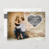 Hart | Foto's opslaan van het Briefkaart Datum (Voorkant / Achterkant)