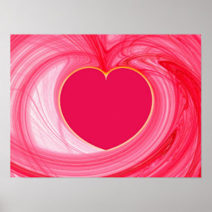 Hart Fractal Poster