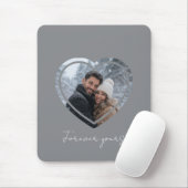 Hart Frame Aangepaste Foto  Muismat (Met muis)