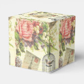 Hart Frans Thema  Paris Favor Boxes Bedankdoosjes (Achterkant)