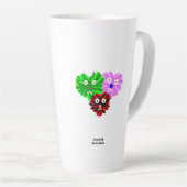 Hart Fuzzies Grote Latte Mok (Rechterhoek)