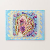 Hart Geeft Christelijke puzzel Legpuzzel (Horizontaal)