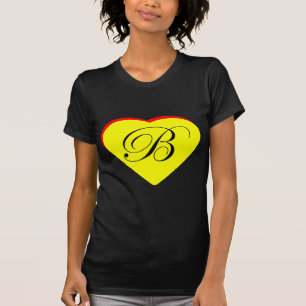 Hart Geel Rood Door Trouwuitnodiging Het MUSEUM Z T-shirt