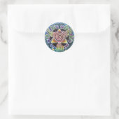 Hart Geest Vogel Mandala Sticker (Tas)