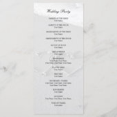 Hart getekend in strand zand huwelijksceremonie pr programma (Achterkant)