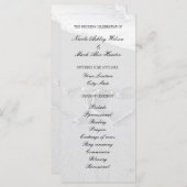 Hart getekend in strand zand huwelijksceremonie pr programma (Voorkant / Achterkant)