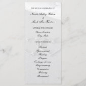 Hart getekend in strand zand huwelijksceremonie pr programma (Voorkant)