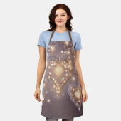 Hart gevuld met licht schort (Gedragen)