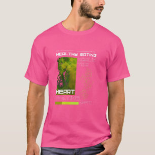 Hart Gezondheid Wellness Biologisch eten Fitness G T-shirt