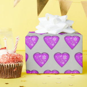 Hart Glas Cadeaupapier