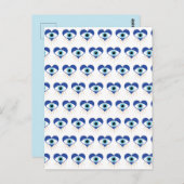 Hart Grieks Evil Eye Briefkaart (Voorkant / Achterkant)
