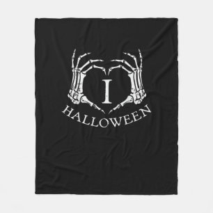 Hart Halloween Skeleton Hand Kostuum Mannen Vrouwe Fleece Deken