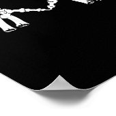 Hart - Halloween Skeleton Hand Poster (Hoek)