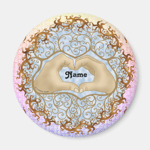 Hart Handen bruiloft magneet