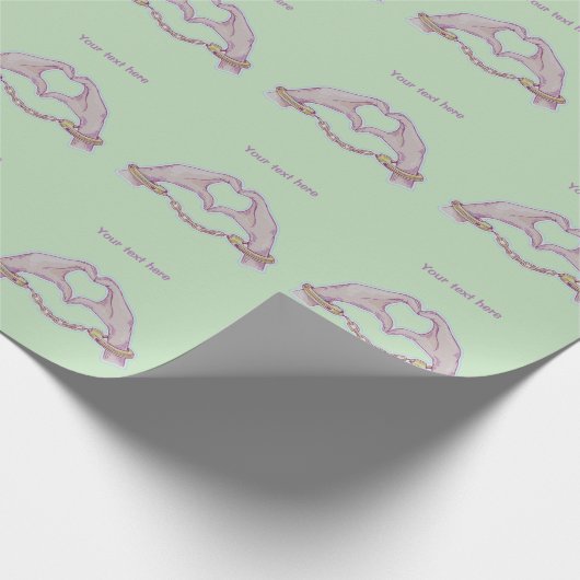 Hart handen Handboeien Cadeaupapier (Hoek)