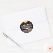 Hart Handen Naam Label Sticker (Envelop)