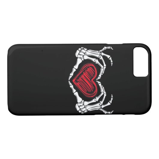 Hart Handen Skelet Case-Mate iPhone Case (Achterkant (Horizontaal))