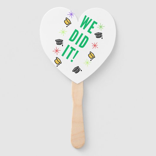 Hart handwaaier (Achterkant)