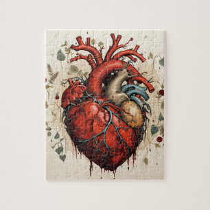 Hart Harmonie Puzzel Legpuzzel