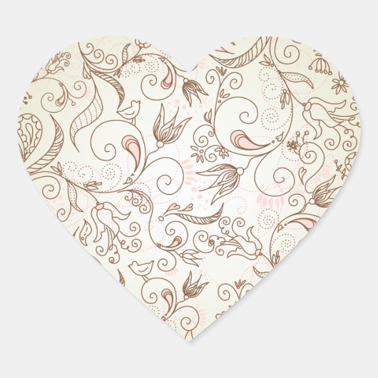 hart hart sticker (Voorkant)