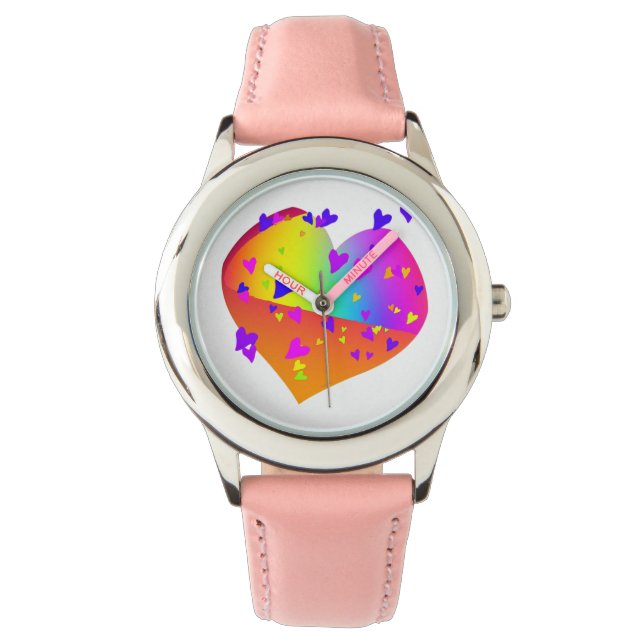 hart horloge (Voorkant)