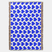 Hart in blauw deken (Voorkant Verticaal)