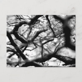 Hart in de bijkantoren briefkaart