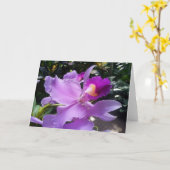 Hart in de bloem kaart (Gele Bloem)