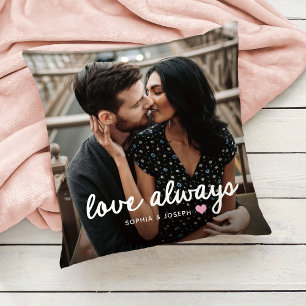 Hart in elke kleur en foto Romantische liefde al Kussen