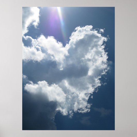 Hart in het Sky-Poster (1) Poster (Voorkant)