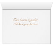 Hart in zand (Binenzijde Horizontaal (Onderkant))