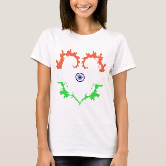 hart-india t-shirt (Voorkant)