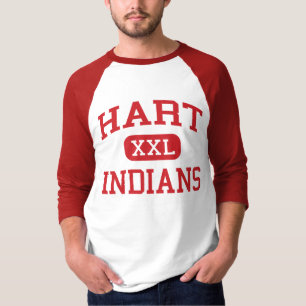 Hart - Indiërs - High School - Newhall California T-shirt