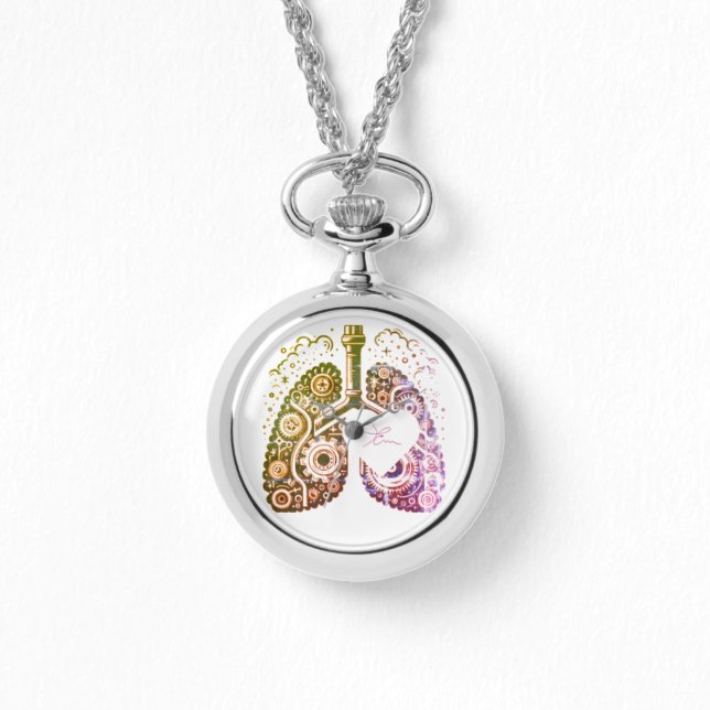 Hart-inhalo Horloge (Voorkant)