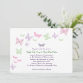 Hart is een uitnodigende uitnodiging voor een Flut (Staand voorkant)