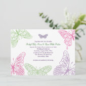 Hart is een uitnodigende uitnodiging voor een Flut (Staand voorkant)