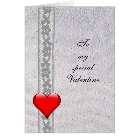Hart & Kant, Mijn speciale Valentijn, personalisee (Voorkant)