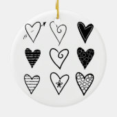 hart keramisch ornament (Achterkant)