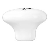 hart keramische knop (Zijkant)