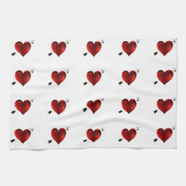 Hart Keuken Handdoeken
