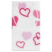 hart klein cadeauzakje (Achterkant)