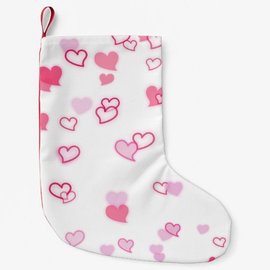 hart kleine kerstsok (Voorkant)